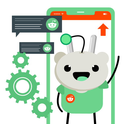 Plugman Reddit trending illustration